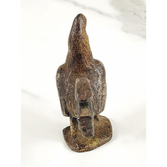 Cast Iron Rooster Chicken Hen Beer Bottle Opener 3 1/4" Animal Figurine 90s Vtg - Picture 5 of 12